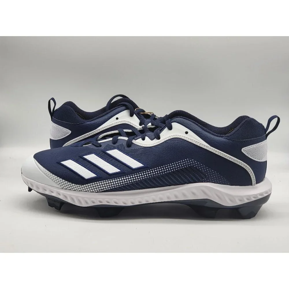 Adidas Icon‎ 6 Bounce TPU Baseball Cleats Navy Blue Size 13.5 FV9362